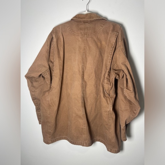 Arizona Barn Chore Jacket 90's Brown Mens Size Large - Picture 7 of 11